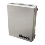 Kraken watertight enclosure with secure latch.