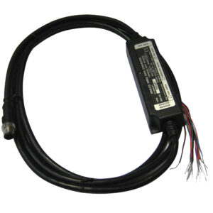 Analog signal converter with wires and connector