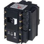 Industrial circuit breaker, 50A rating, close-up view.