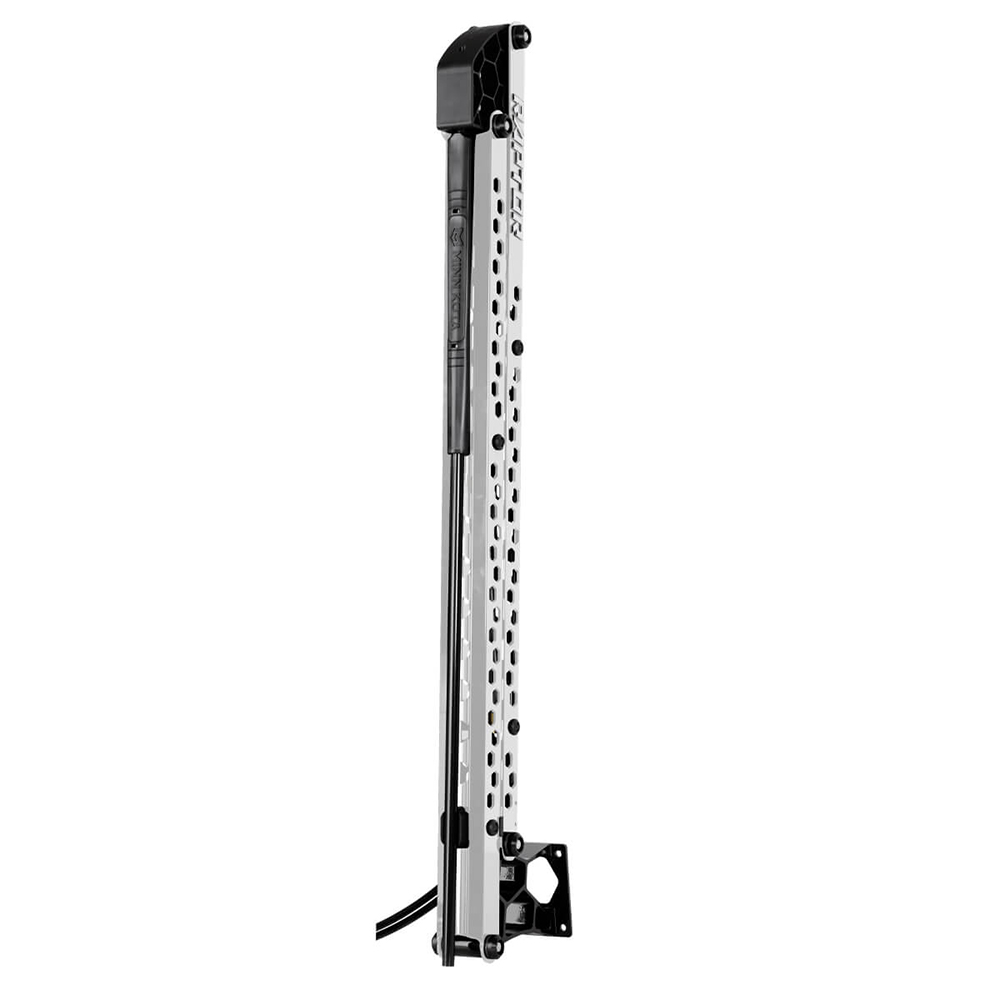 Adjustable telescopic boat ladder side view