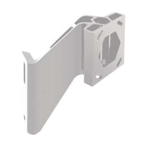 Industrial metal bracket for structural support
