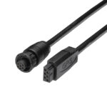 Black GPS connector cable with pins