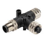 NMEA T-connector for marine electronics.