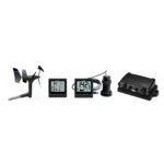 Sailing navigation and instrument system components displayed