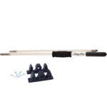 Boat anchor pin kit with screws and holder.