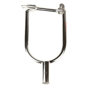 Metal fishing rod holder accessory.
