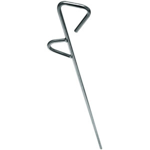 Metal beach umbrella sand anchor
