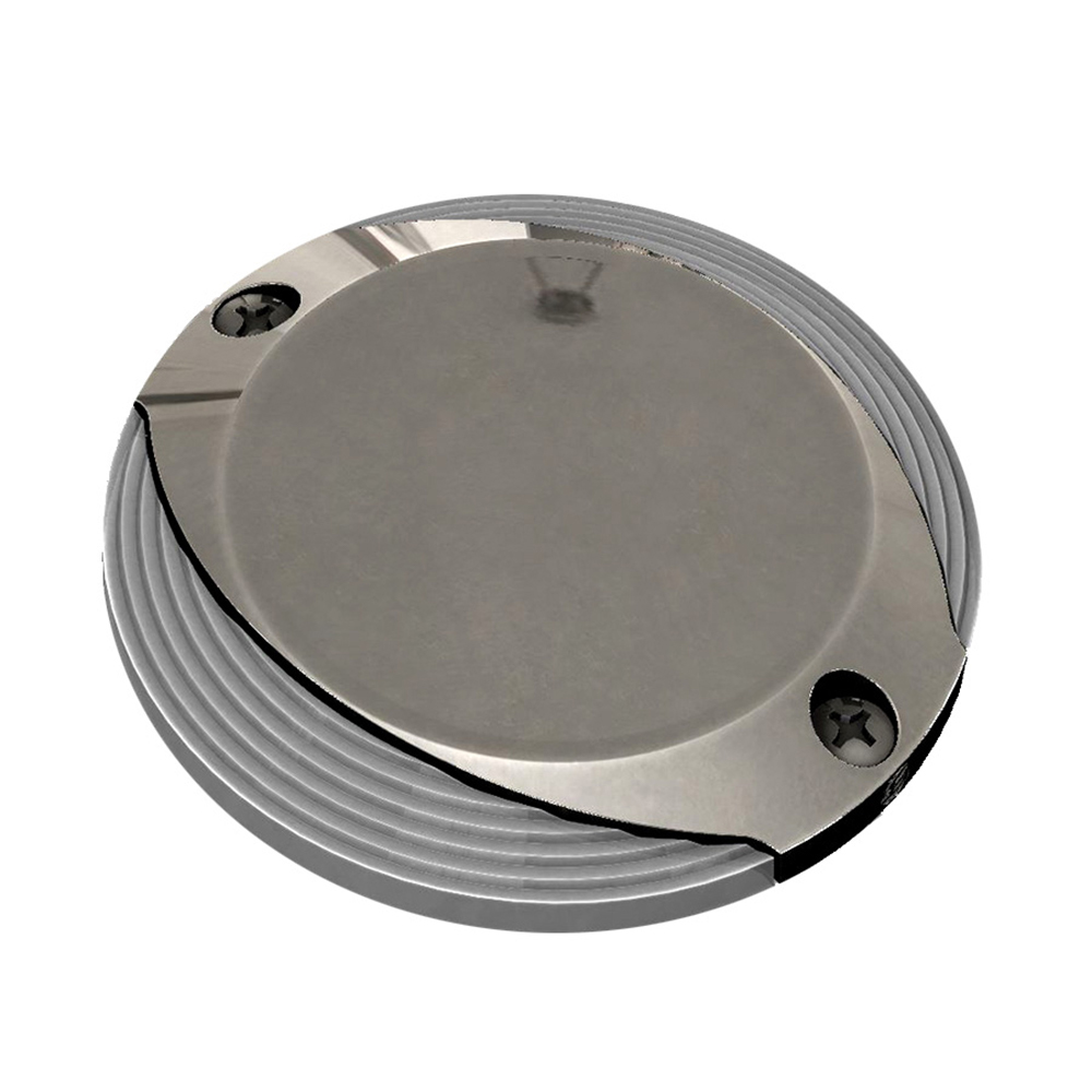 Round stainless steel door floor stop