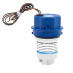 Replacement cartridge motor with wires attached.