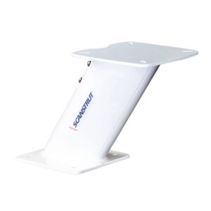 White Scanstrut mounting bracket for electronics.