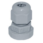 Gray Heyco cable gland connector PG 7
