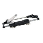 Marine hydraulic steering cylinder system