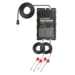 Minn Kota battery charger with cables and indicators.