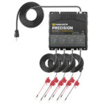 Minn Kota onboard battery charger with multiple cables