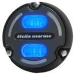 Hella Marine blue LED boat light