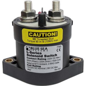 Blue Sea Systems L-Series solenoid switch