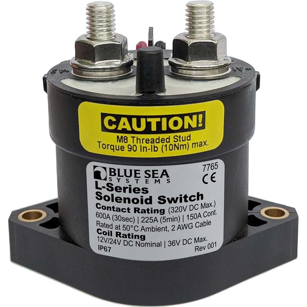 Blue Sea Systems L-Series solenoid switch