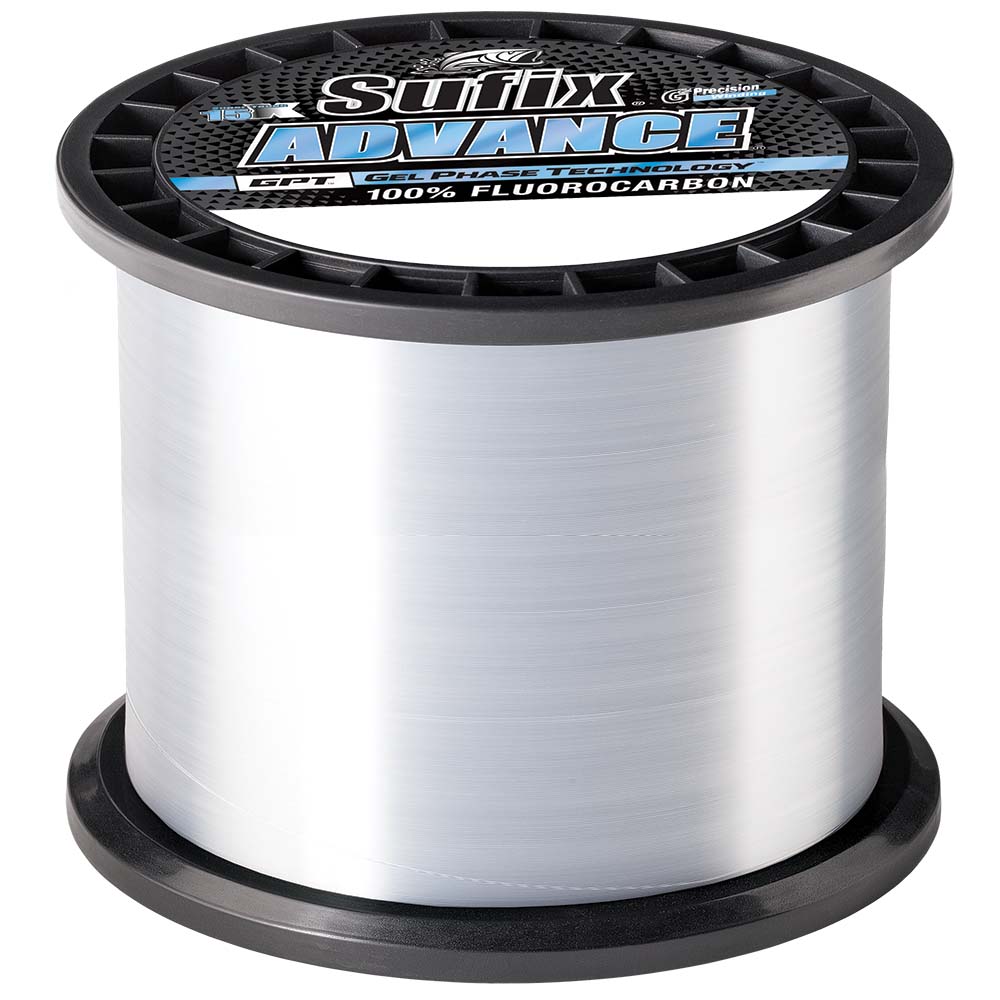 Sufix Advance fluorocarbon fishing line spool