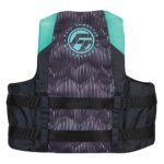 Full Throttle watersports life jacket, front view.