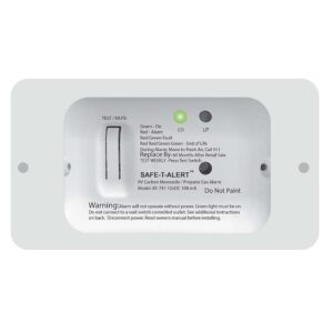 SAFE-T-ALERT carbon monoxide propane gas alarm.