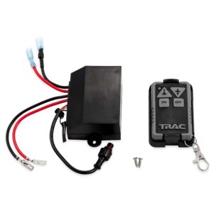 Remote-controlled electrical device with wires and screws.