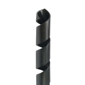 Close-up of a metal drill bit