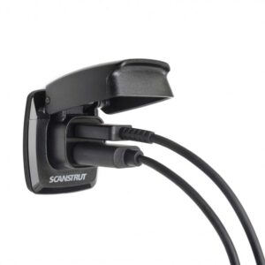 Scanstrut waterproof cable entry gland with two cables.