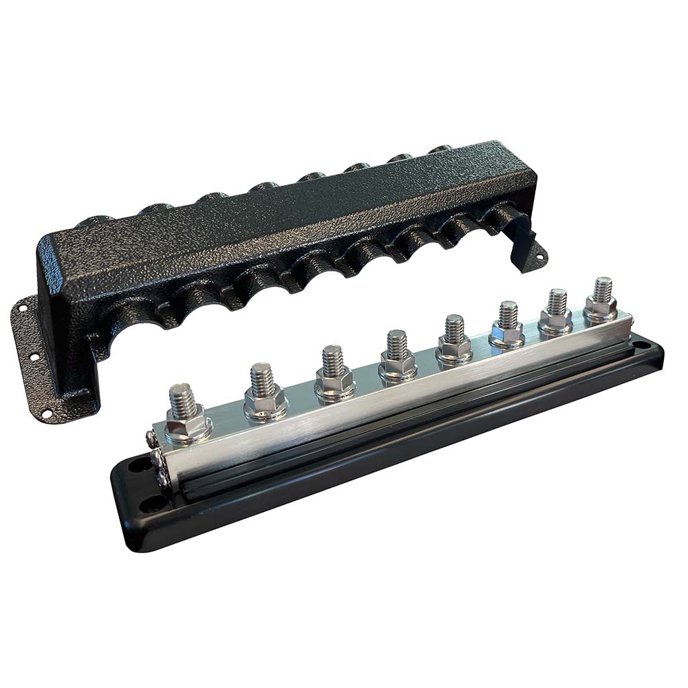 Electrical busbar cover and aluminum power bar
