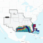 Map of Gulf of Mexico region and surroundings.