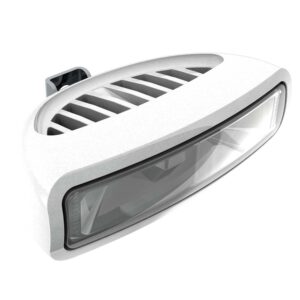 White roof air conditioning unit for vehicles.