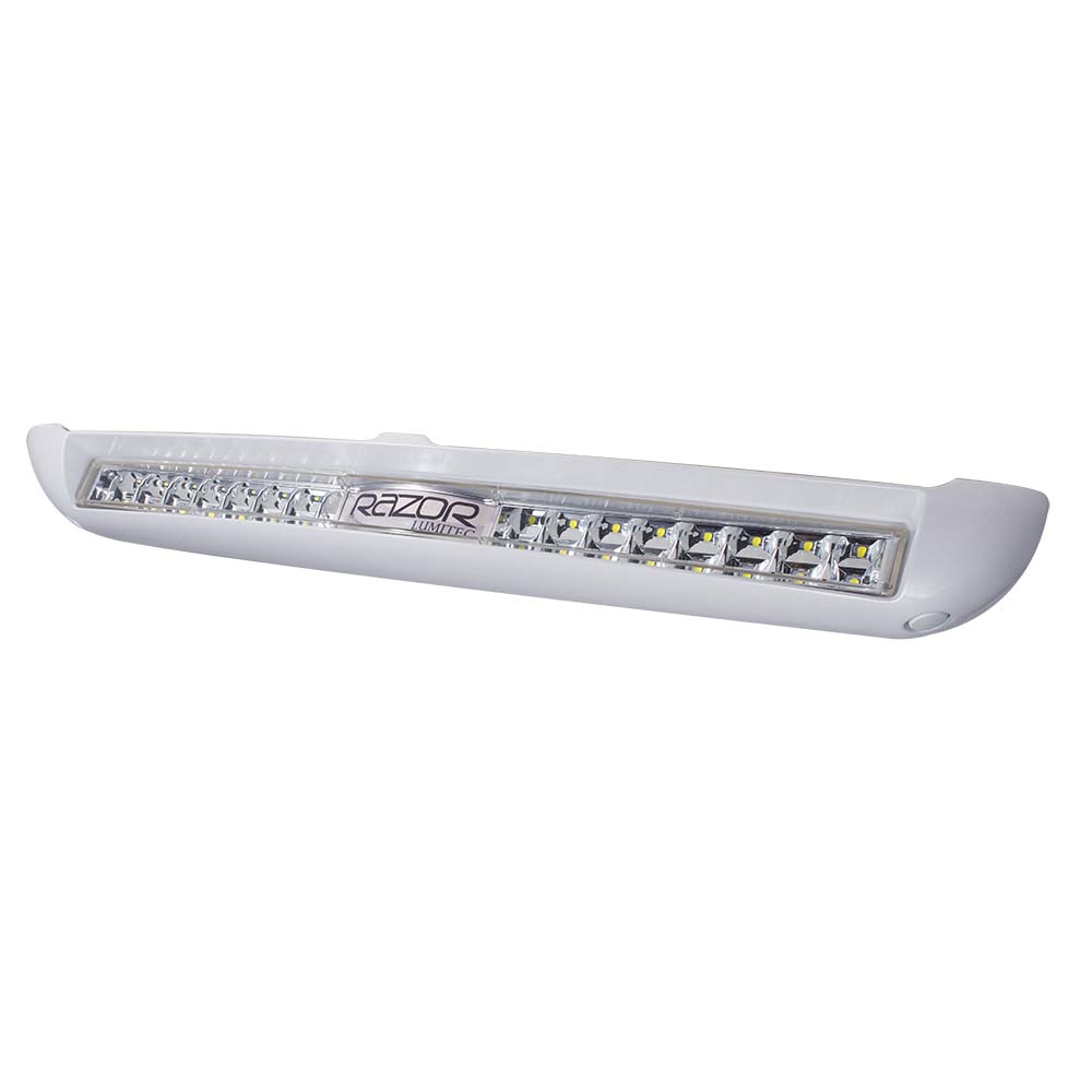 White LED tail light for vehicles