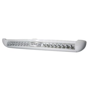 White Razor light bar for vehicles