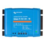 Blue isolated DC/DC converter device front view