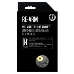 Inflatable PFD re-arm kit packaging.