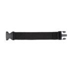 Black adjustable nylon strap with buckle closure.