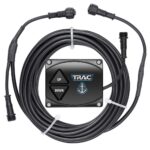 TRAC anchor winch control with cables