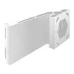 White wall mount bracket for speakers or devices