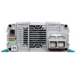 Power inverter device rear view with connections