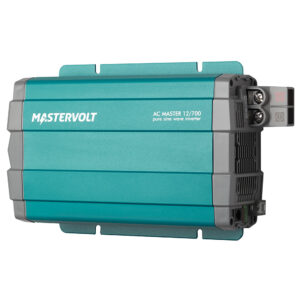 Mastervolt AC Master 12/700 inverter, teal and gray