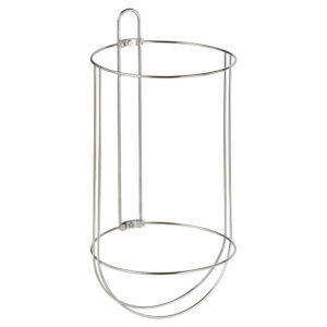 Metal wire storage basket holder