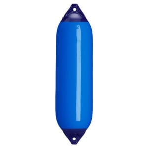 Blue boat fender for marine protection