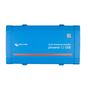 Blue Victron Energy pure sinewave inverter.