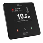 Digital chain counter display, showing 10.5 meters.