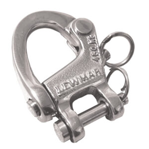 Stainless steel quick release snap shackle
