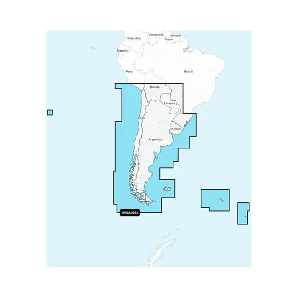 Map highlighting Argentina in South America