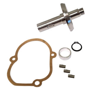 Metal shaft with seals and gasket kit