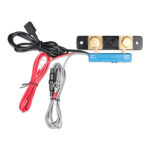 DC shunt with red, black, gray cables