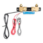 Battery shunt system with cables and connectors.