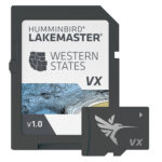 Lakemaster Western States VX map card.