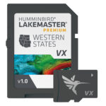 Humminbird LakeMaster Western States VX map card